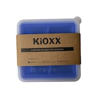 Cubeta de Hielo de Silicona 4 Cavidades KiOXX Azul